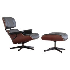 Charles & Ray Eames Lounge Chair and Footstool, Vitra 1999