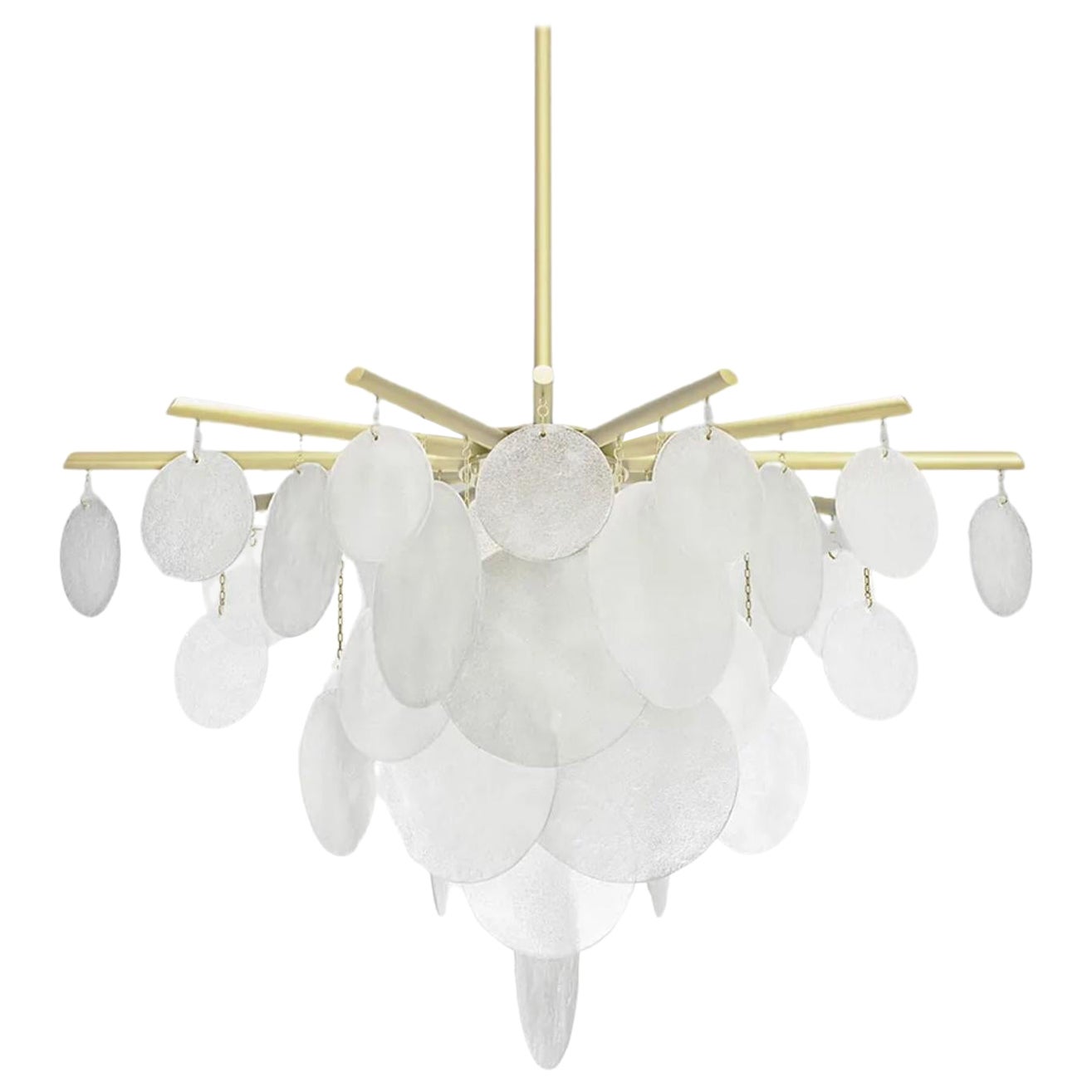 Nimbus Round Medium Chandelier by CTO Lighting