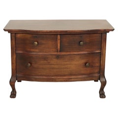 Regency Style Bow Front Low Dresser