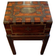 Circa 1870 Anglo-Indian Travel Box