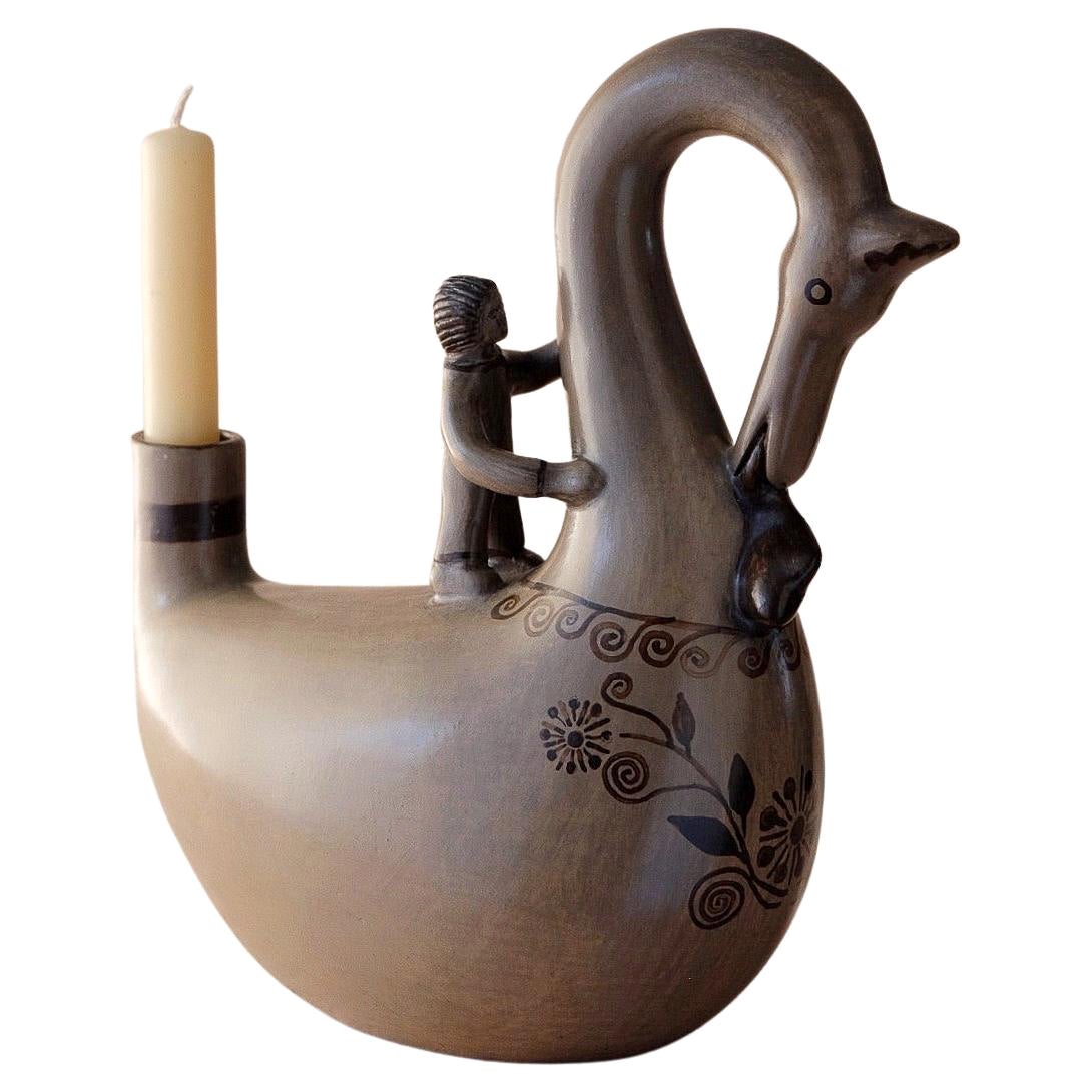 Acatlán Tototl Candleholder by Onora For Sale