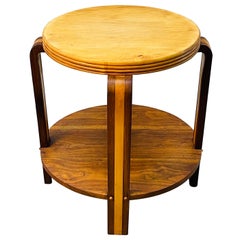 Art Deco Round Side Table