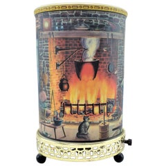 Mid-Century Modern Econolite Fireside Cat & Dog Motion Table Lamp or Light