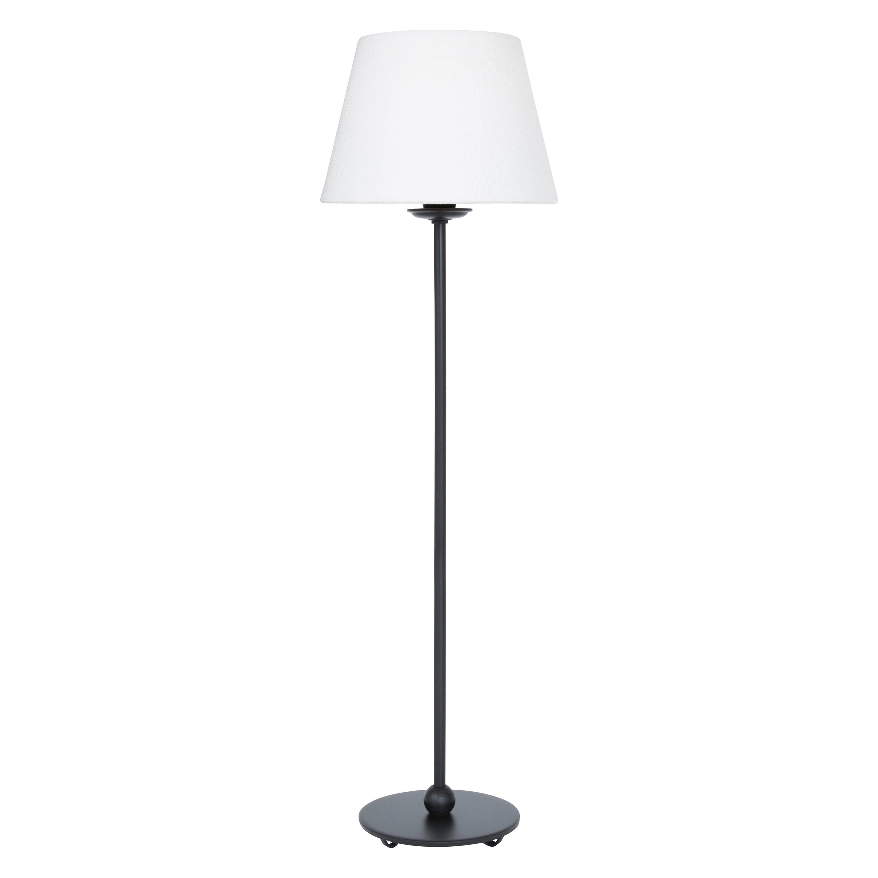 Konsthantverk Uno Medium Black Table Lamp For Sale