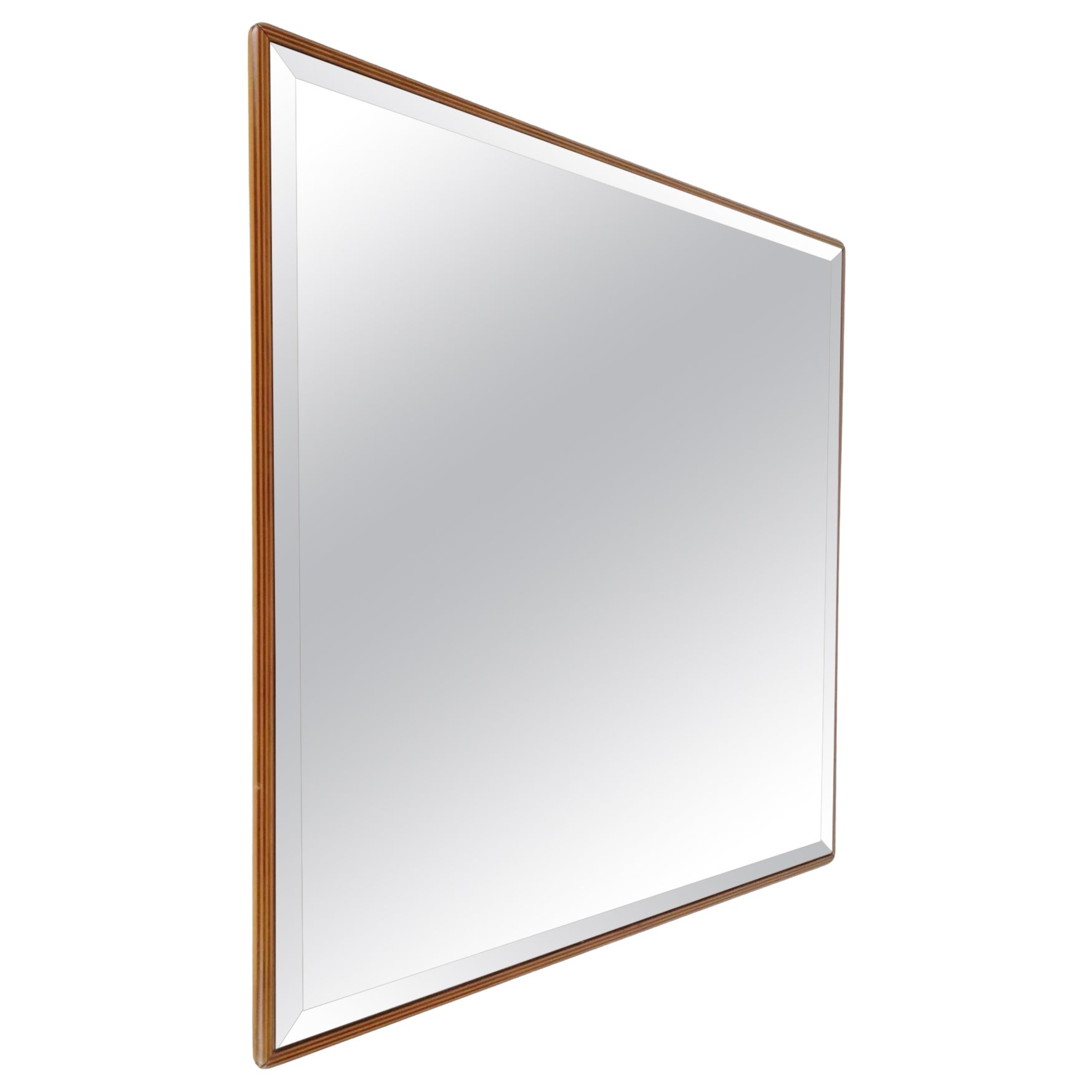 Large Mirror in the Style of Artona Collection by Afra E Tobia Scarpa, 1970s For Sale