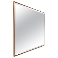 Vintage Large Mirror in the Style of Artona Collection by Afra E Tobia Scarpa, 1970s