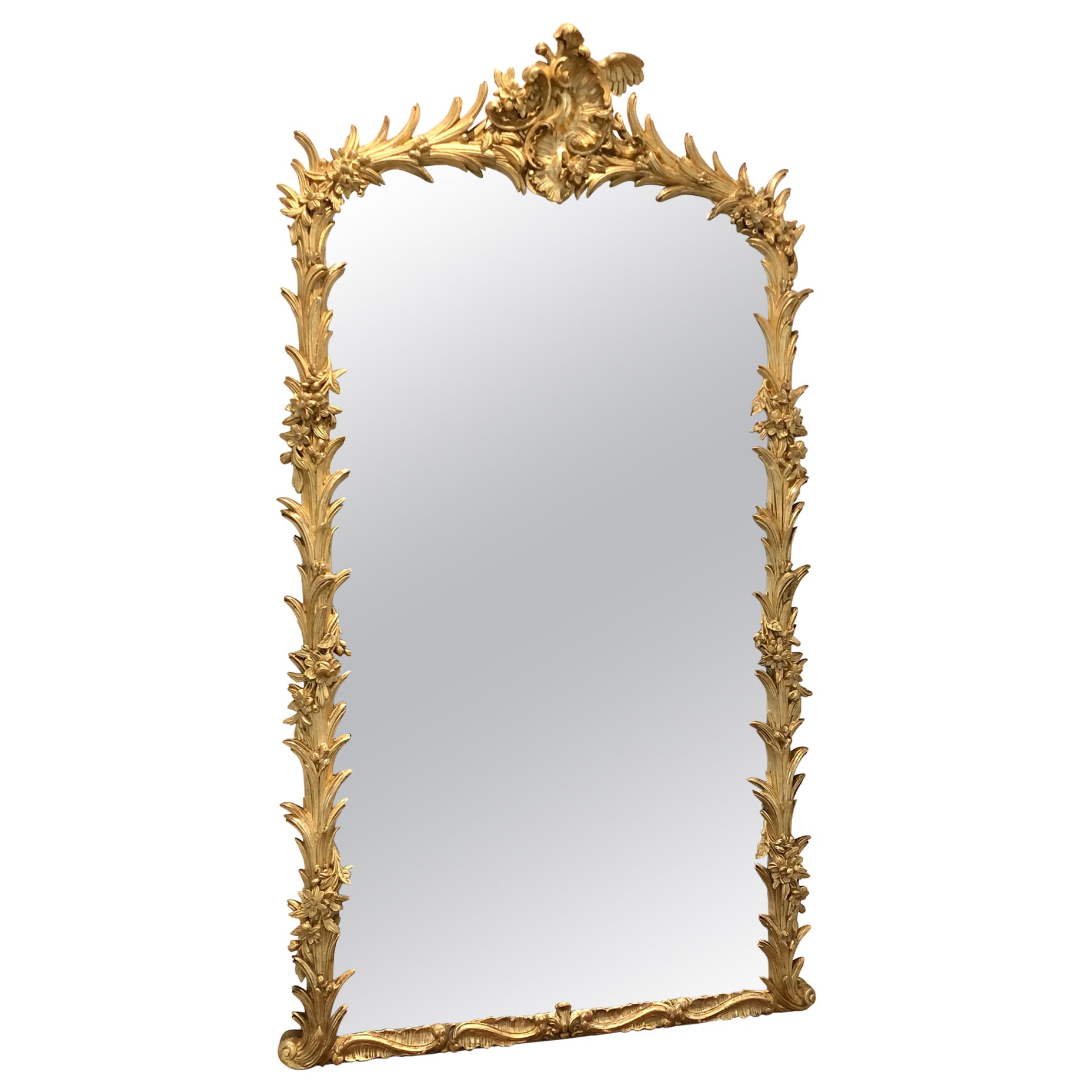 19th Century Spanish Neo Rococo Mirror For Sale