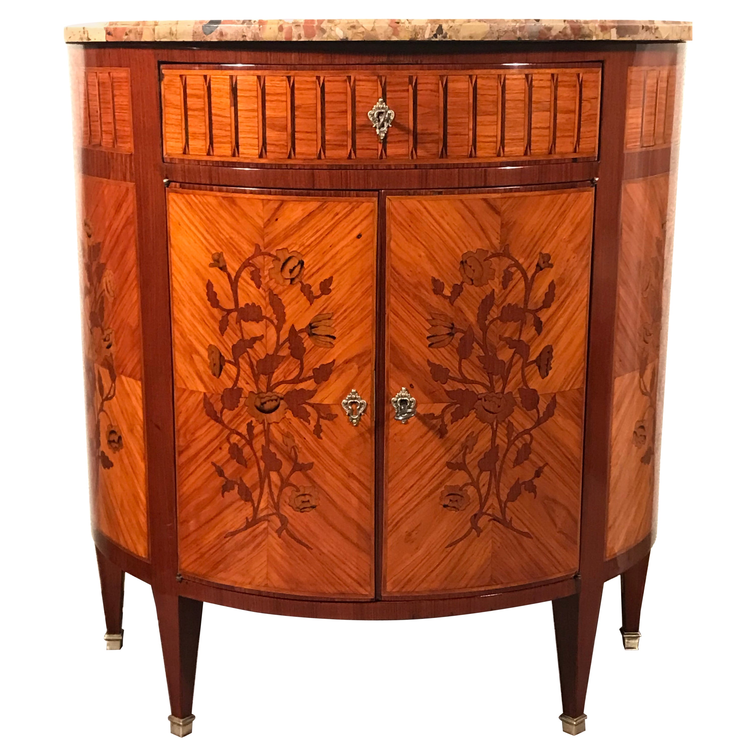 Demilune Cabinet, France 19th Century For Sale