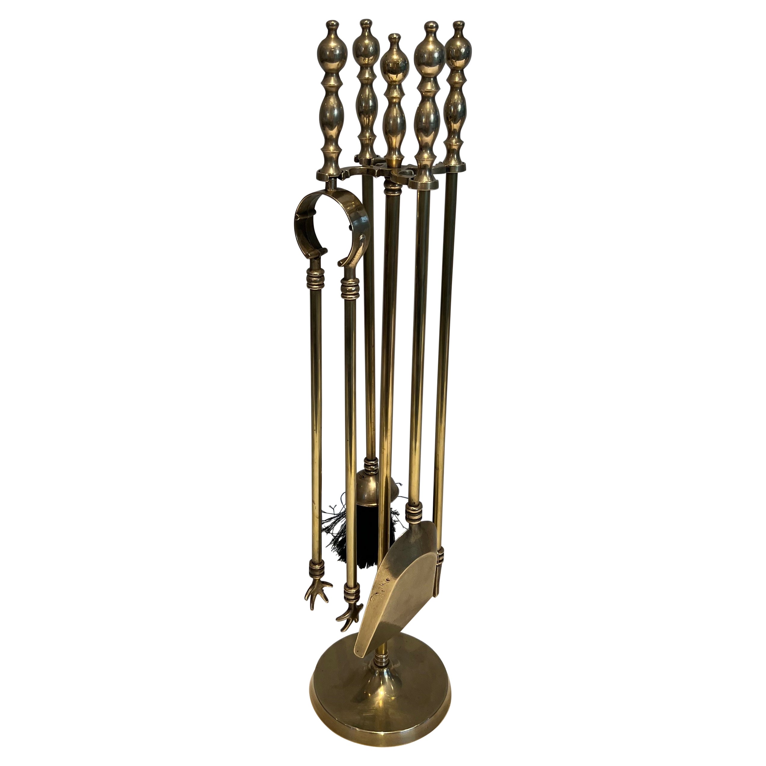 Brass Fireplace Tools For Sale