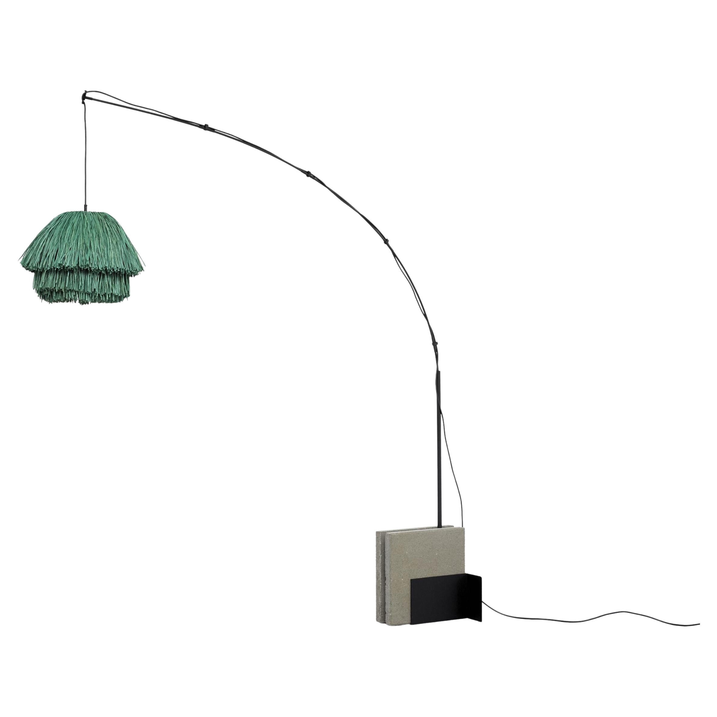 Green Fran S Stand Floor Lamp by Llot Llov For Sale
