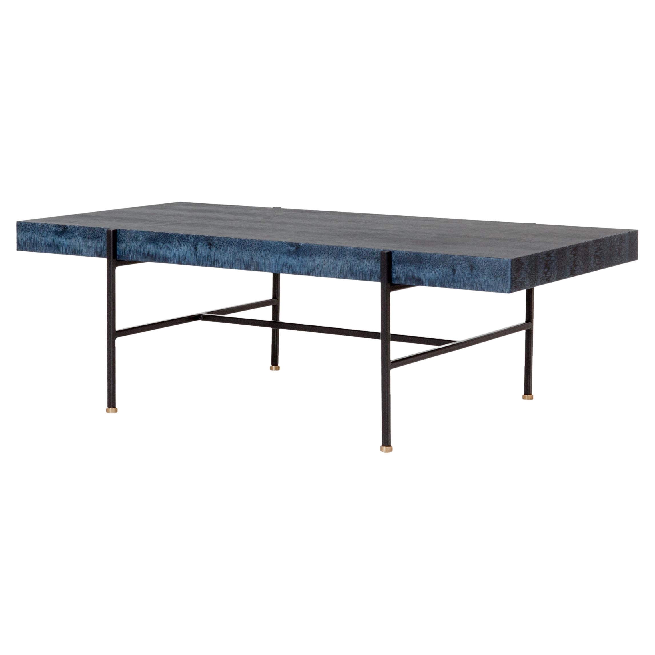 Blue Osis Bensimon Low Table by Llot Llov For Sale