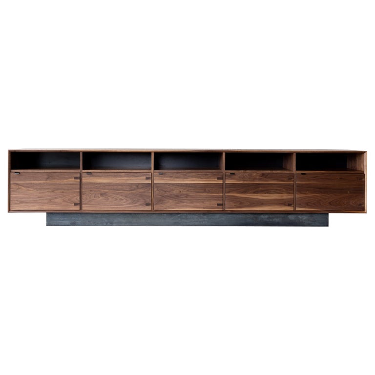 Baxter Long Credenza in Walnut by Autonomous Furniture For Sale at 1stDibs  | pas enapio