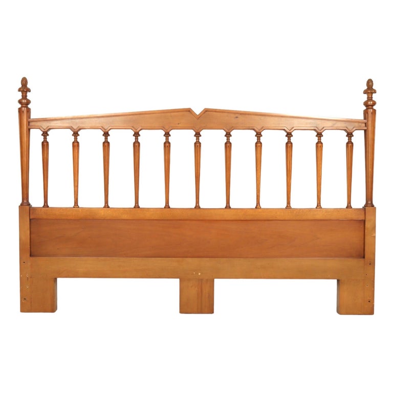 Twin Maple Finley Wooden Headboard Panel With Curved Top Rail Design