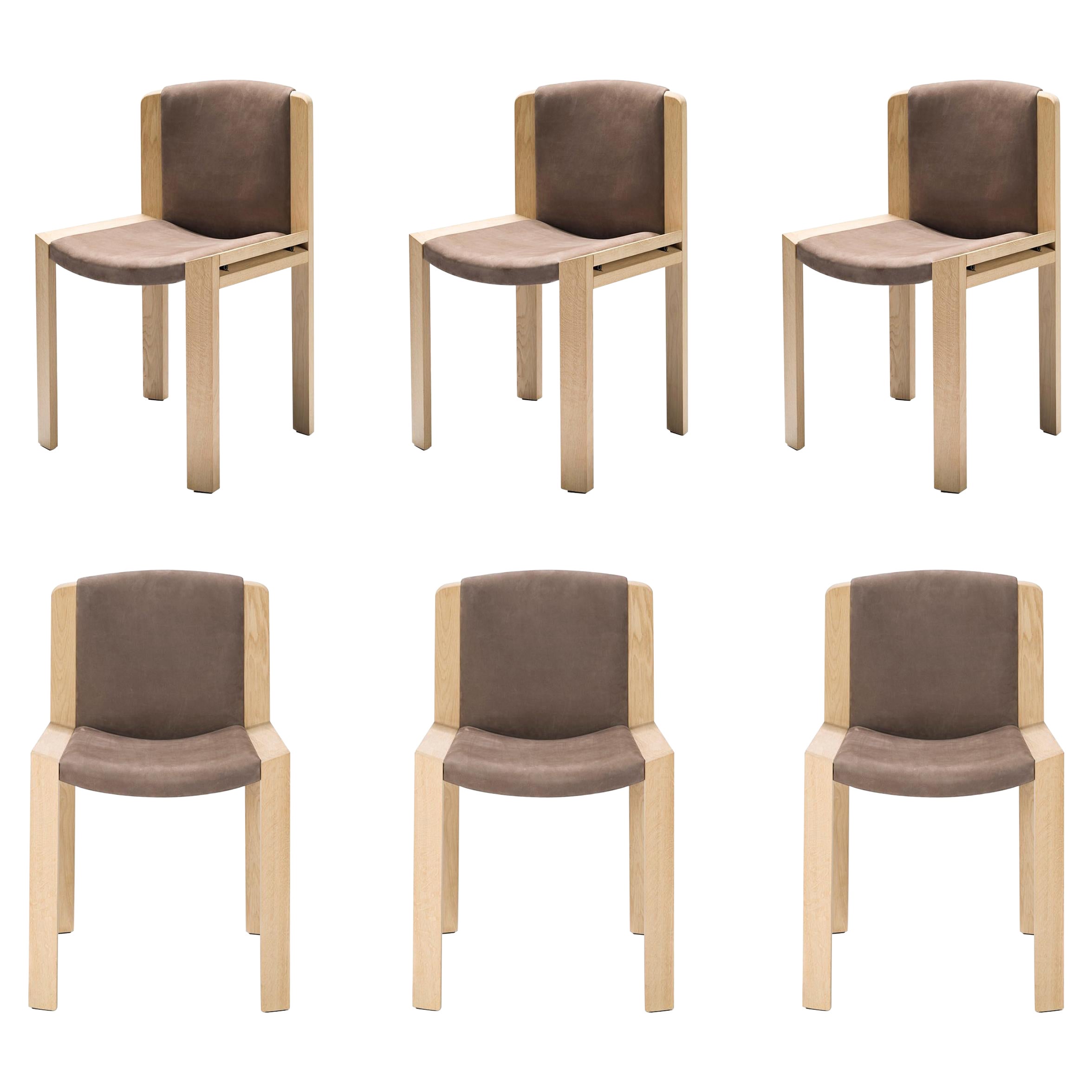 Set of Six Joe Colombo 'Chair 300' by Karakter For Sale