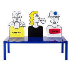 Human Chair Bench by Jean-Charles de Castelbajac