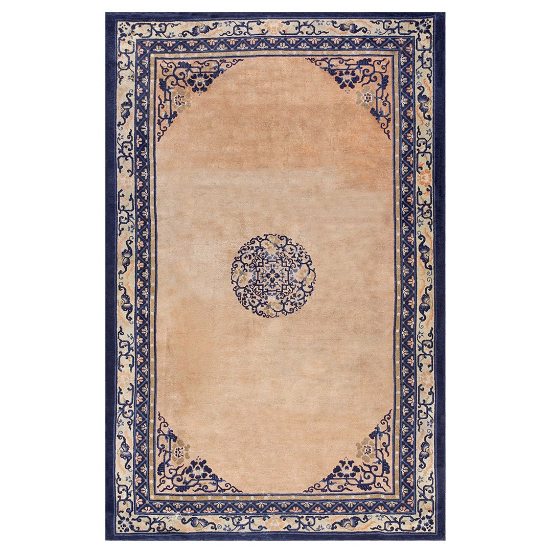 Alfombra china de Pekín de principios del siglo XX ( 8' X 12'6" - 244 x 381 )