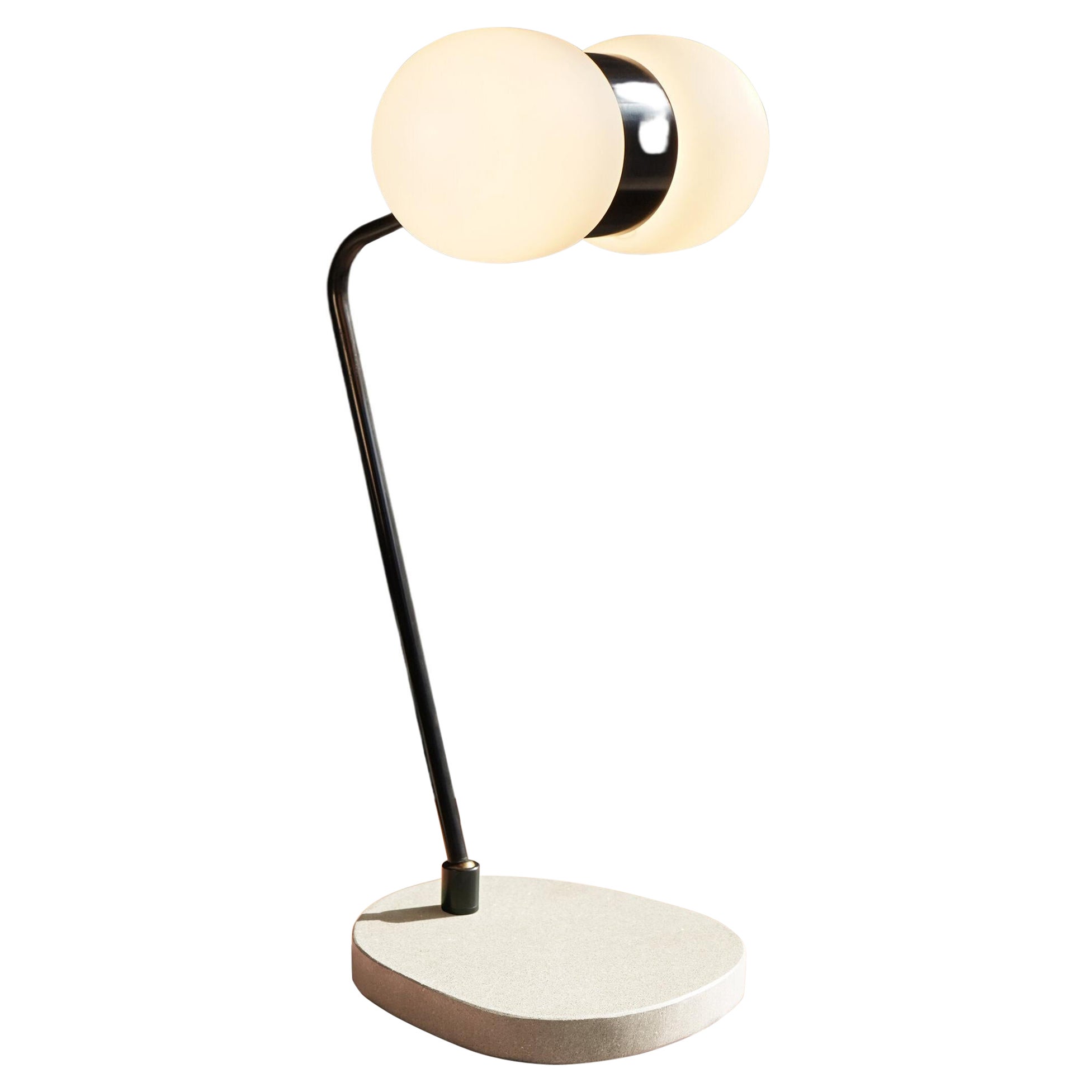 Nuvol Double Table Lamp by Contain For Sale