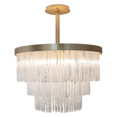 Selenite Chandelier by Aver