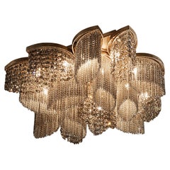Crystal Chandelier Lamp by Aver