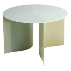 Contemporary Pale Green Fiberglass, New Wave Dining Table 150 D, by Lukas Cober