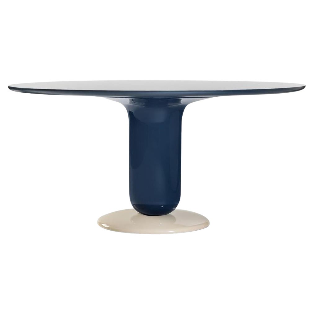 Jaime Hayon Blue Contemporary 130 Explorer Dining Table by BD Barcelona For Sale