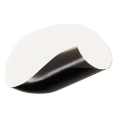 Serge Mouille Mid-Century Modern Black Conche Wall Lamp
