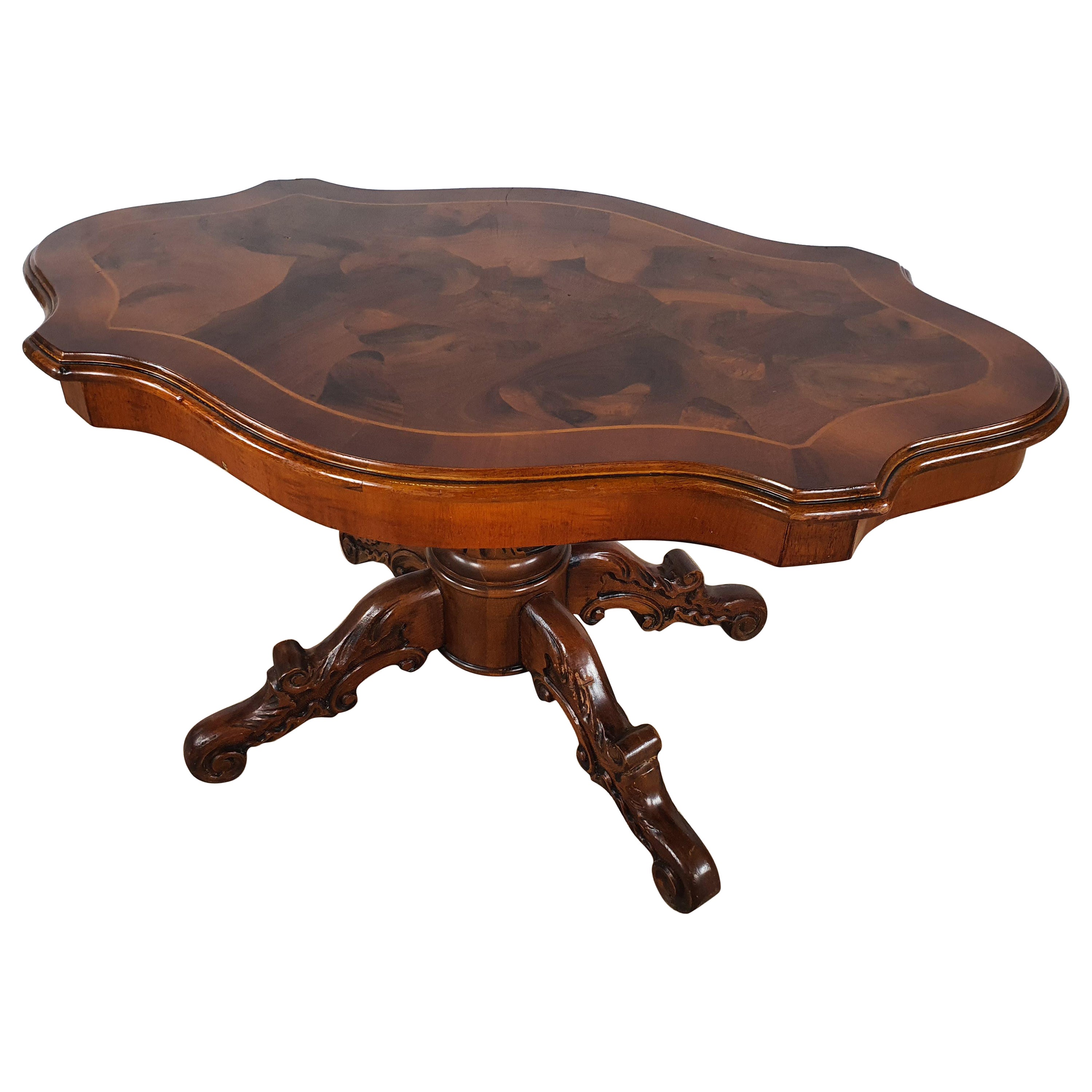 Industrial Coffee Table with Handle, '80s For Sale at 1stDibs