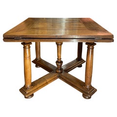 French Renaissance Four-Leaf Table