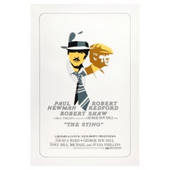 'The Sting' Original Retro US One Sheet Movie Poster, 1974