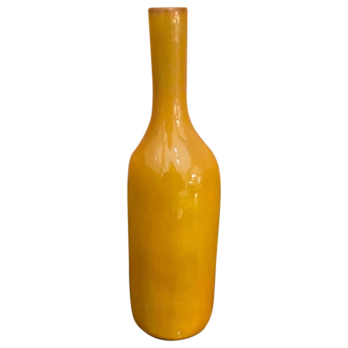 Keramikvase / Flasche von Jacques & Dani Ruelland, Frankreich, 1960er Jahre im Angebot