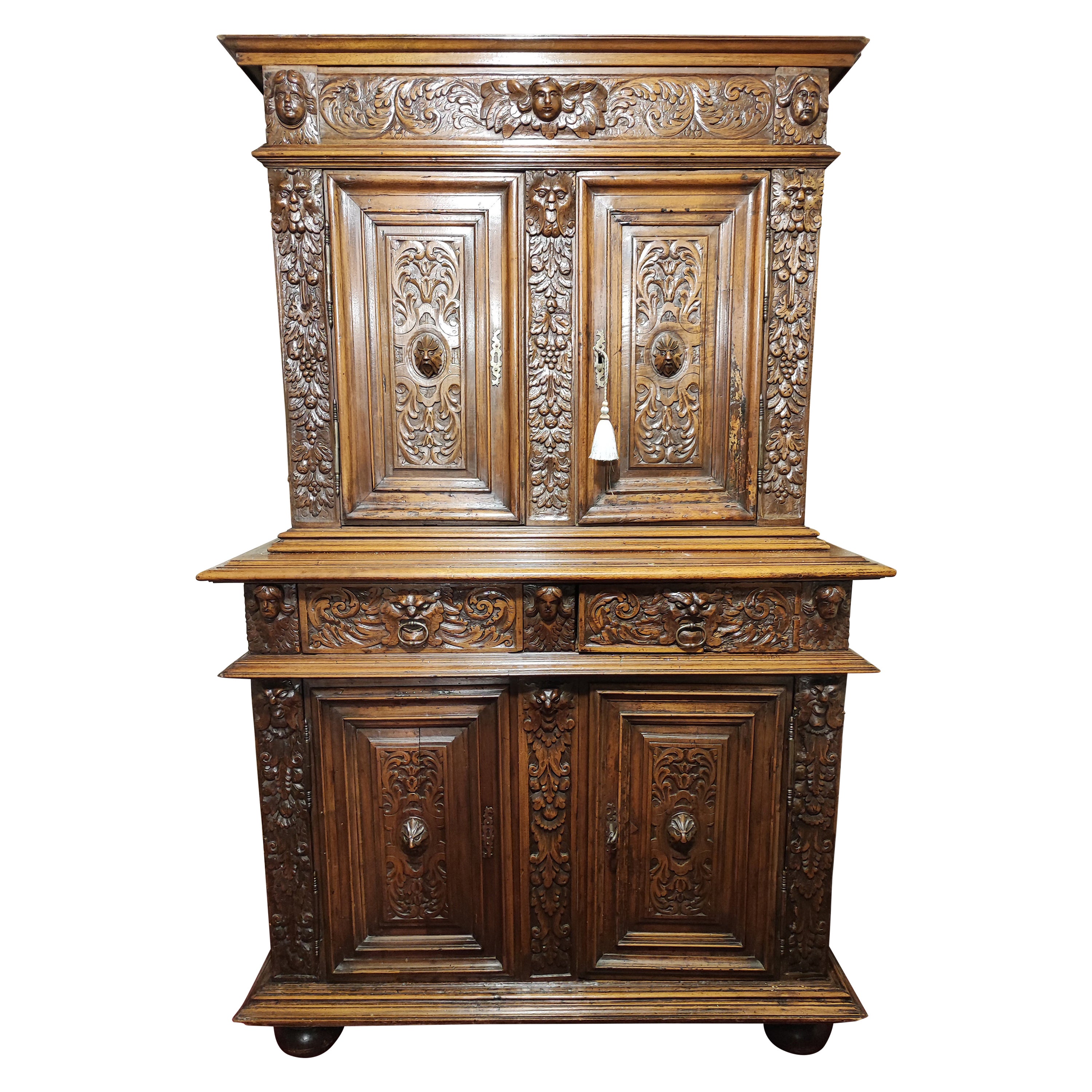 Small Renaissance Cabinet For Sale
