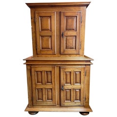 Small Walnut Cabinet Molded