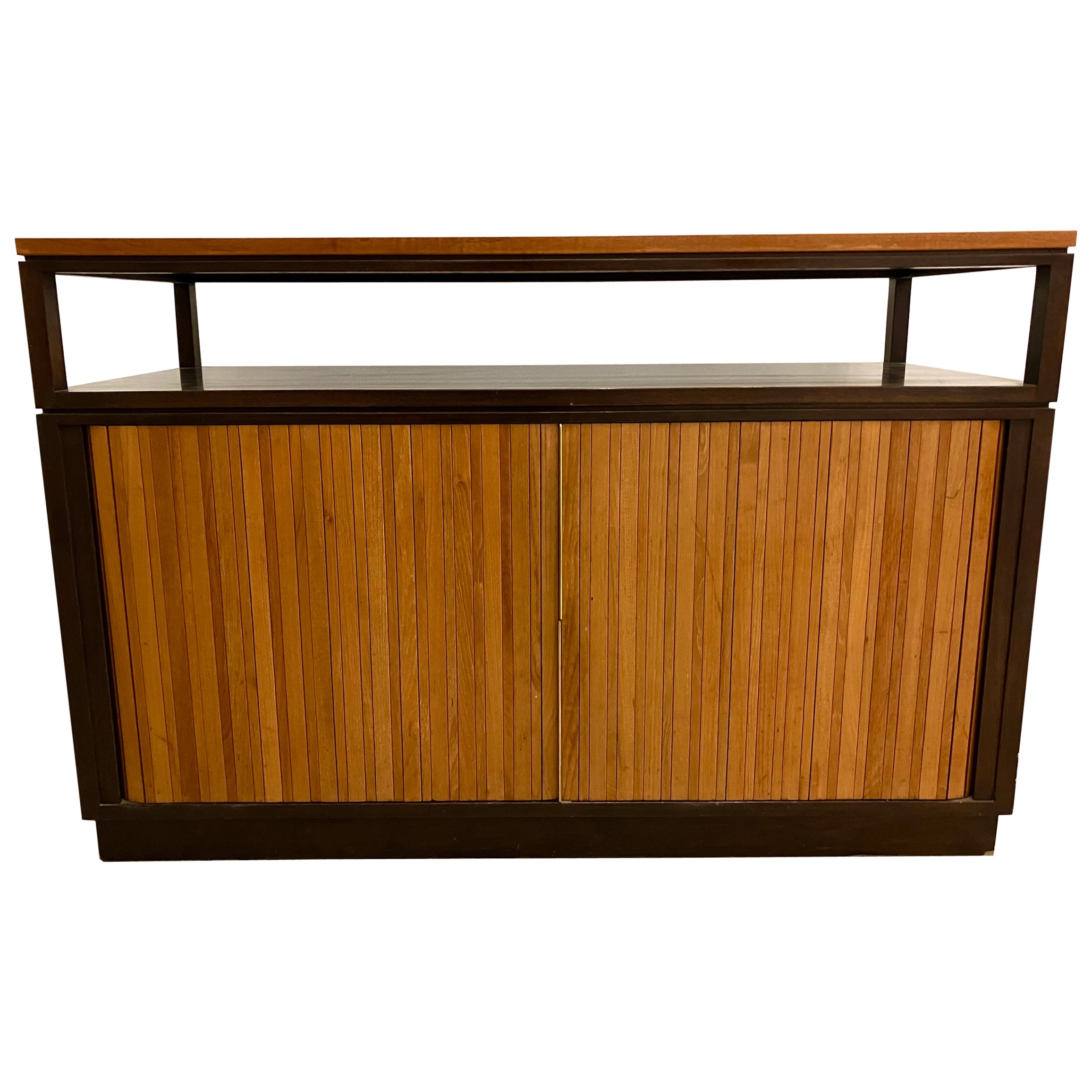 Tambour Door Cabinet by Edward Wormley for Dunbar, Model 959