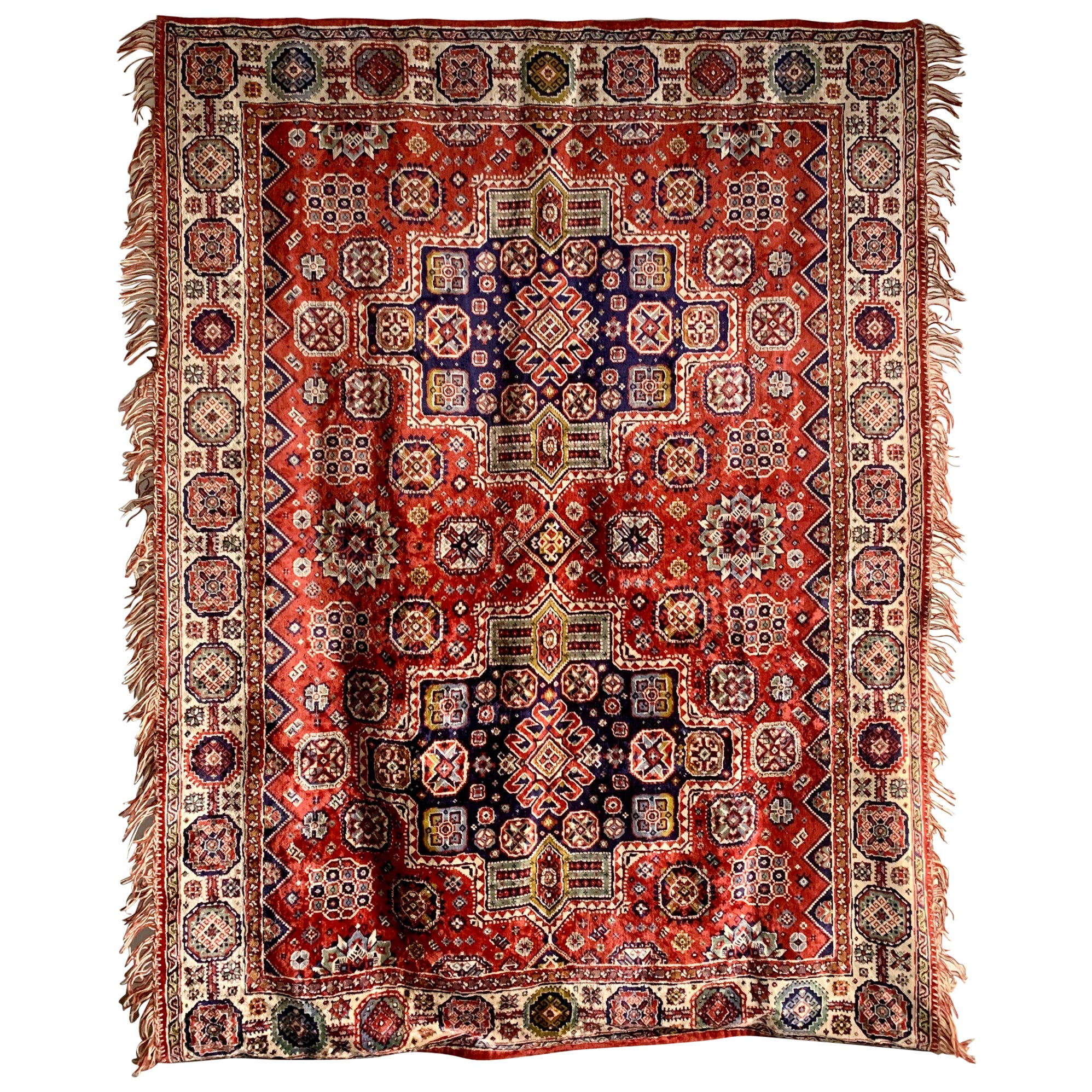 Vintage Oriental Duvet Cover or Carpet For Sale