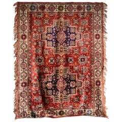 Funda nórdica o alfombra oriental vintage