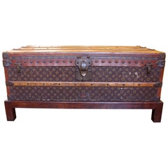 Antique Early 20th Century Louis Vuitton Travel Trunk