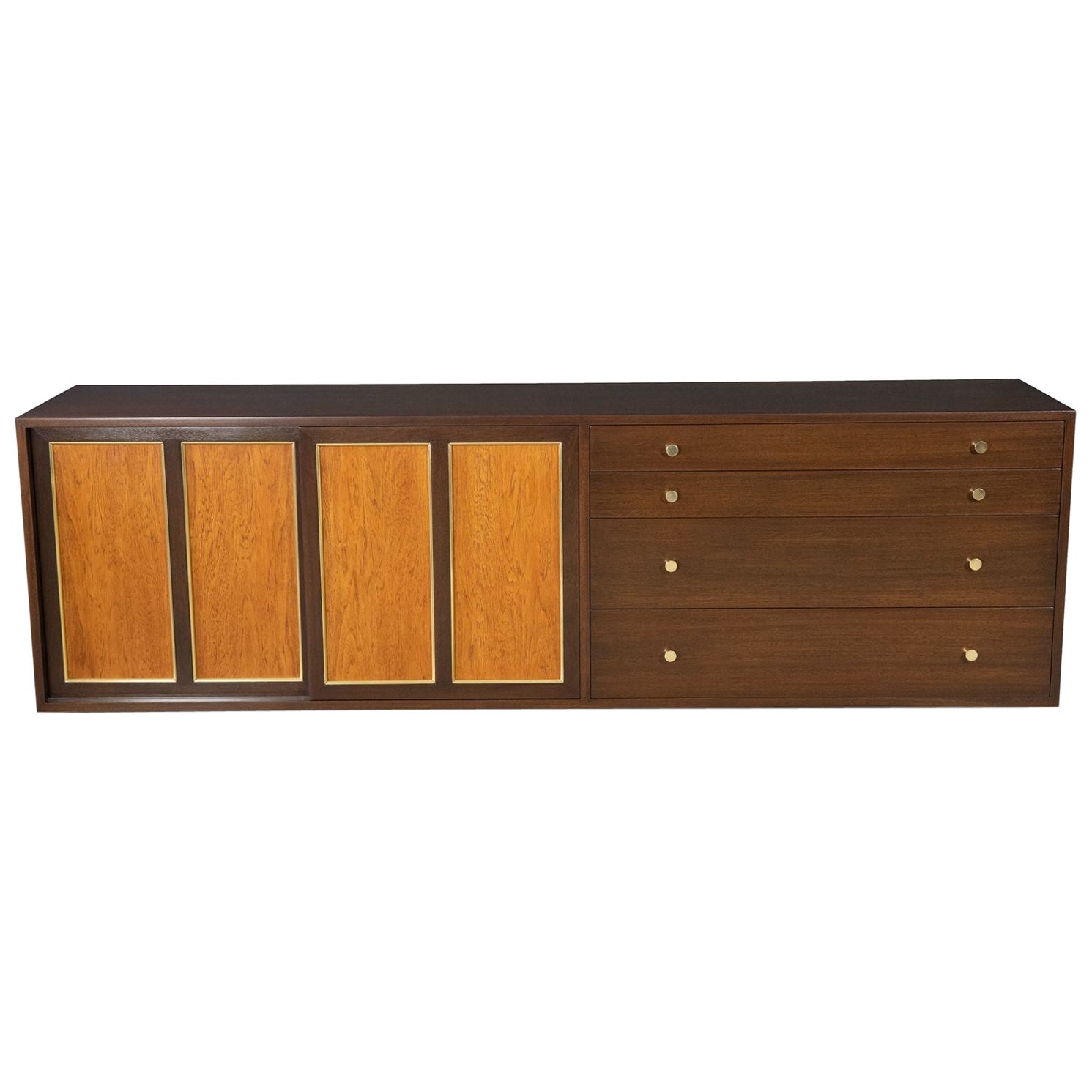Harvey Probber Wall Mount Credenza For Sale