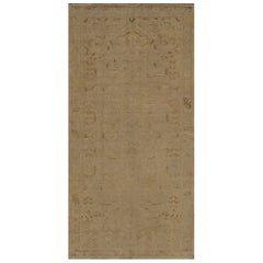 Traditional Antique Handwoven Persian Malayer Rug