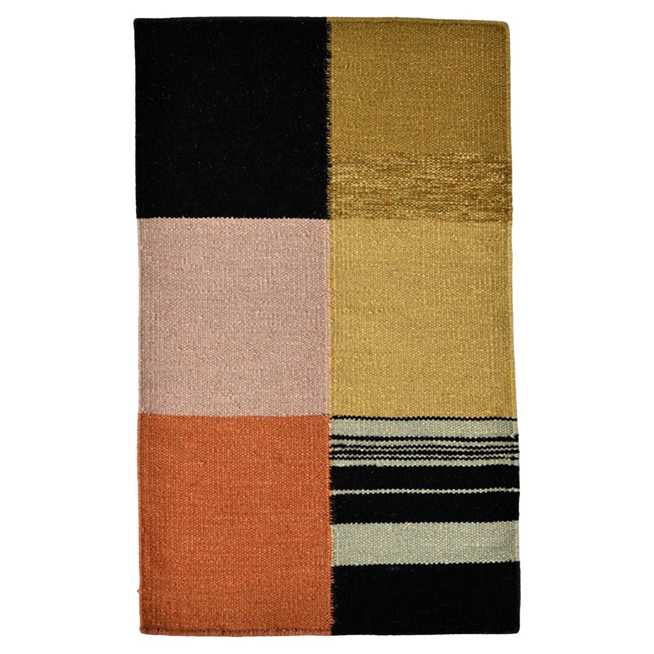 Handgeknüpftes Textilplakat von Lyk Carpet, Nr. 278