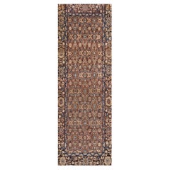 Tapis persan traditionnel ancien tissé à la main Bidjar