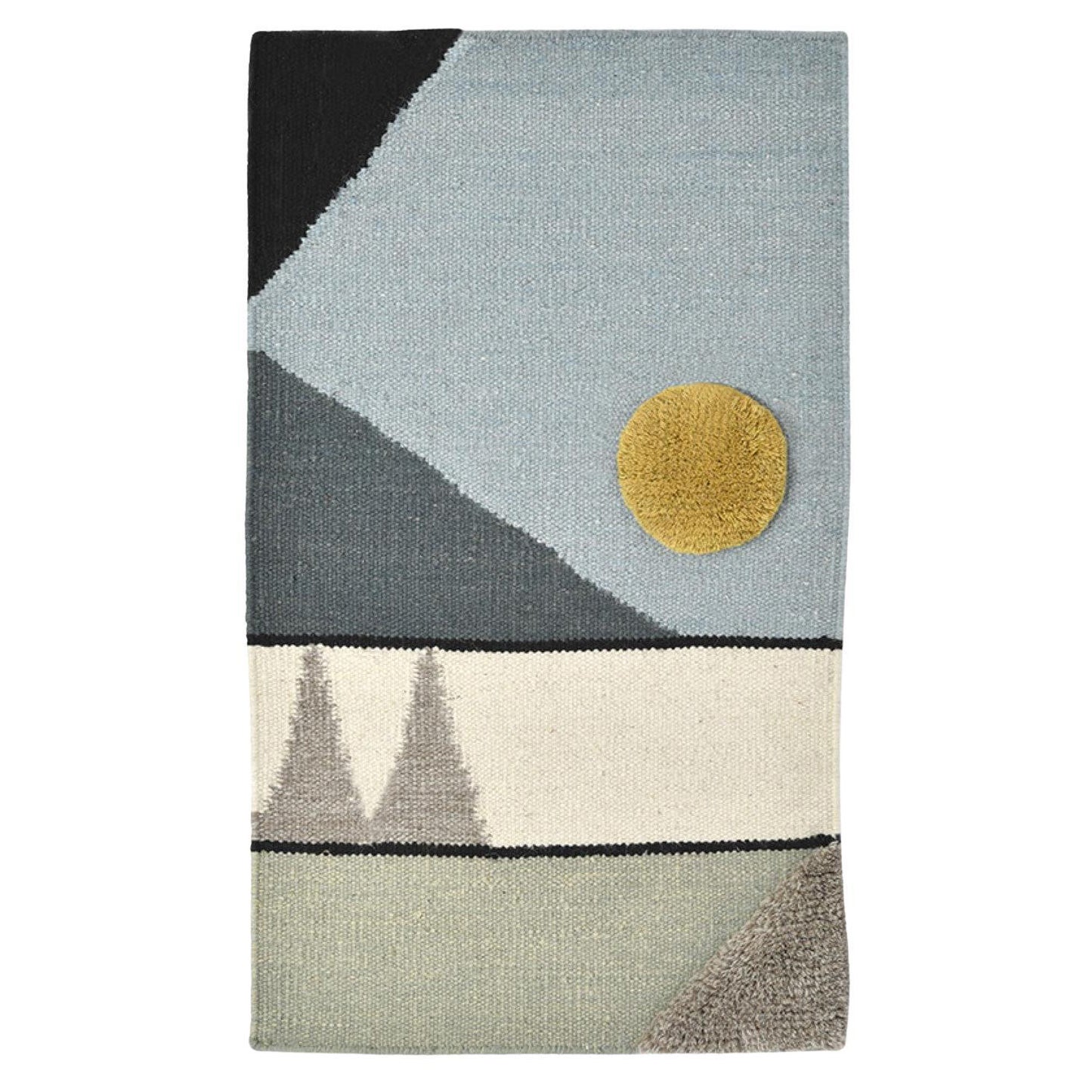Handgeknüpftes Textilplakat #7 von Lyk Carpet im Angebot
