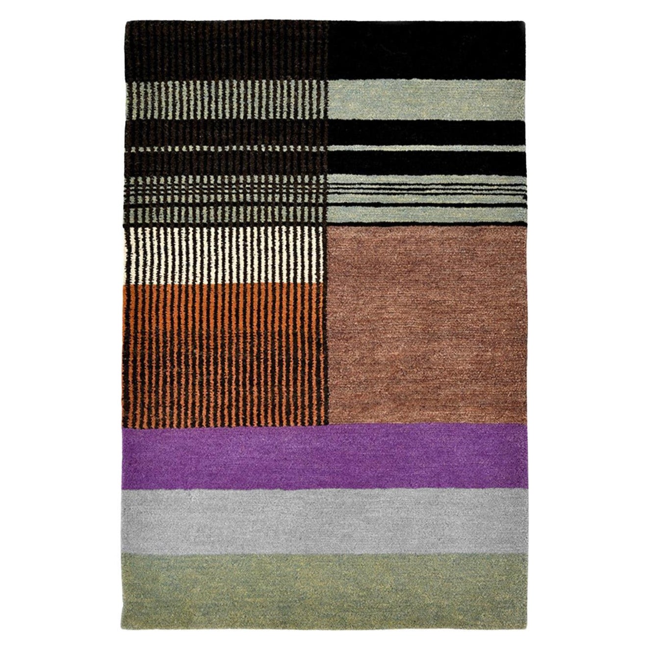 Affiche en textile noué à la main n° 233 de Lyk Carpet en vente