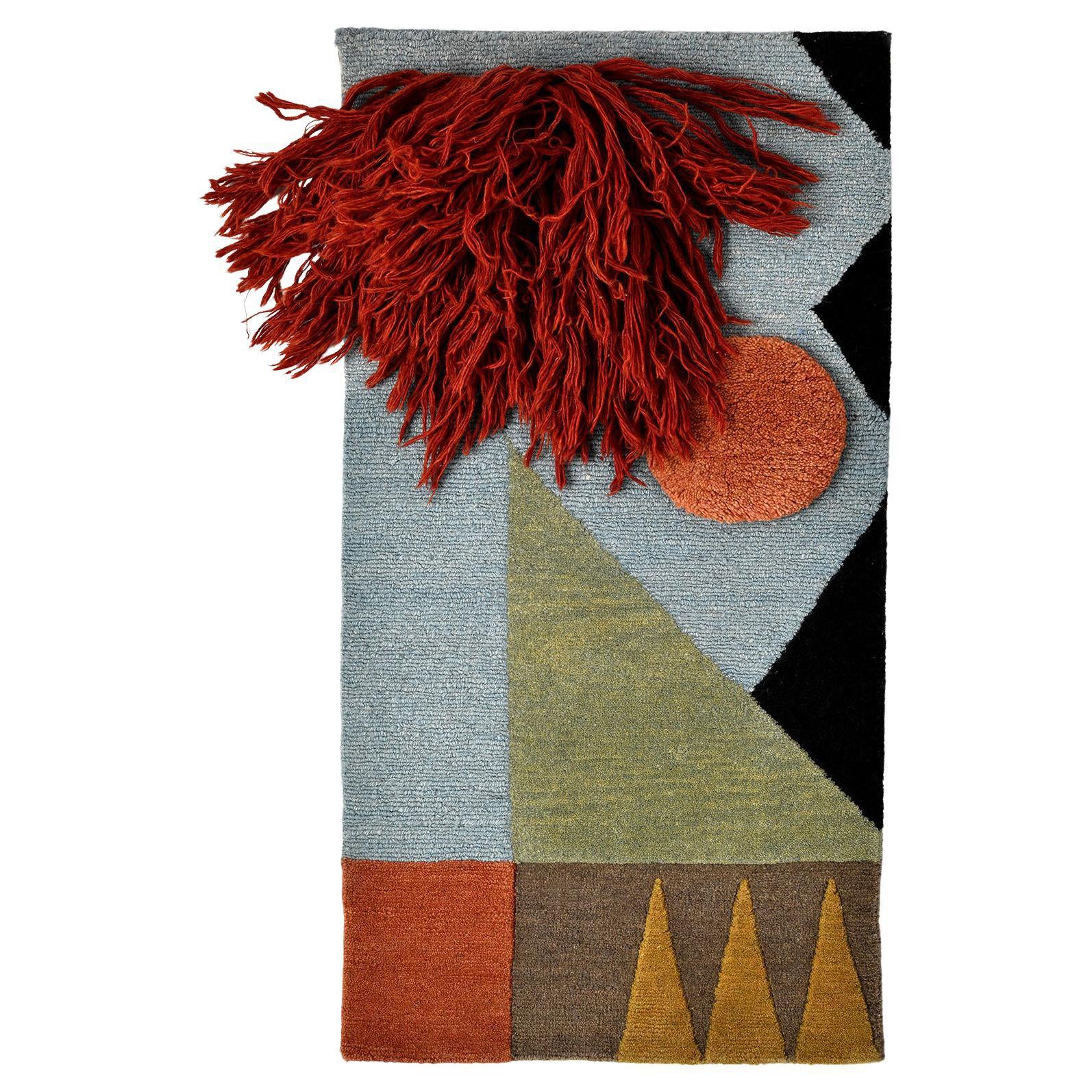Handgeknüpftes Textilplakat Nr. 221 von Lyk Carpet