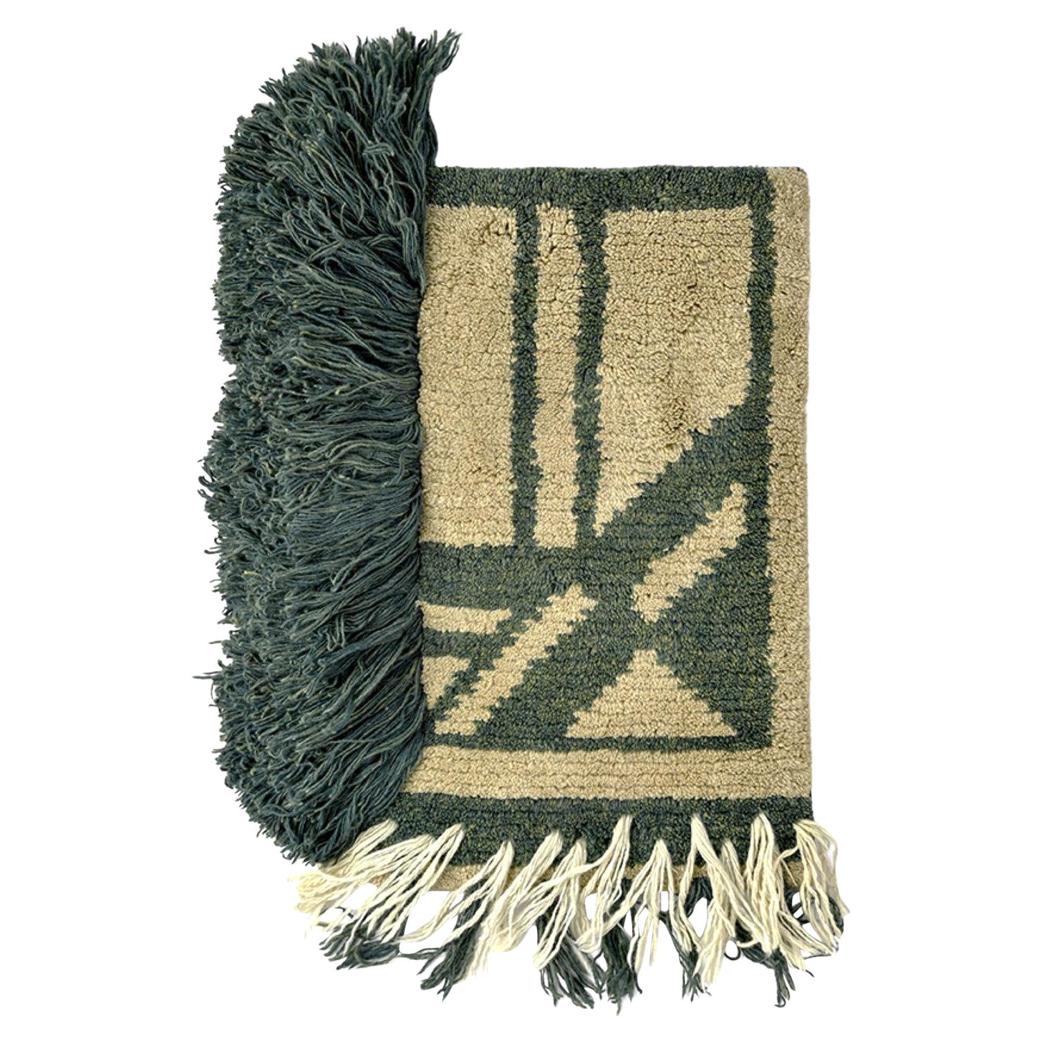 Handgeknüpftes Textilplakat Nr. 220 von Lyk Carpet im Angebot