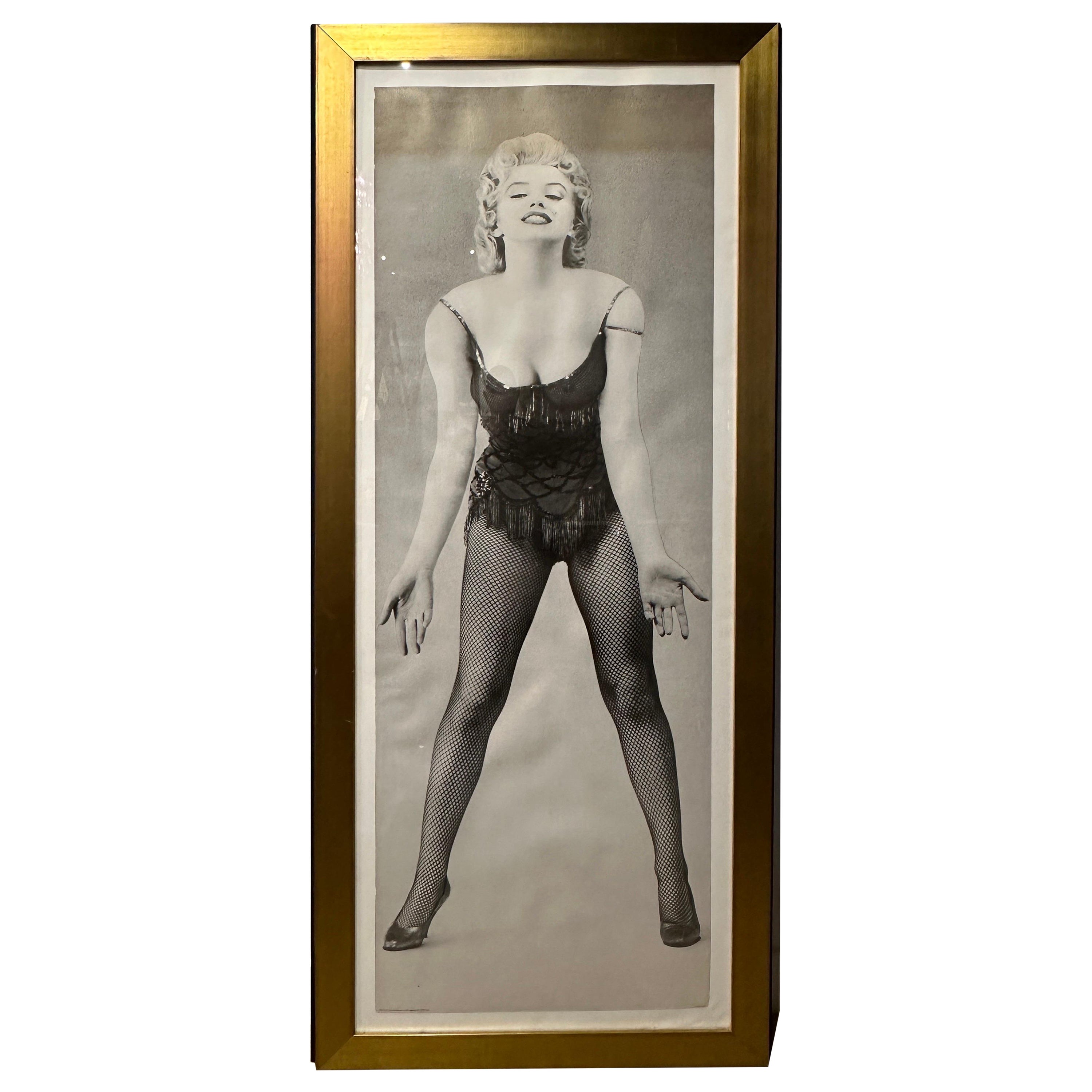 Lithographie de Marilyn Monroe encadrée, 1976