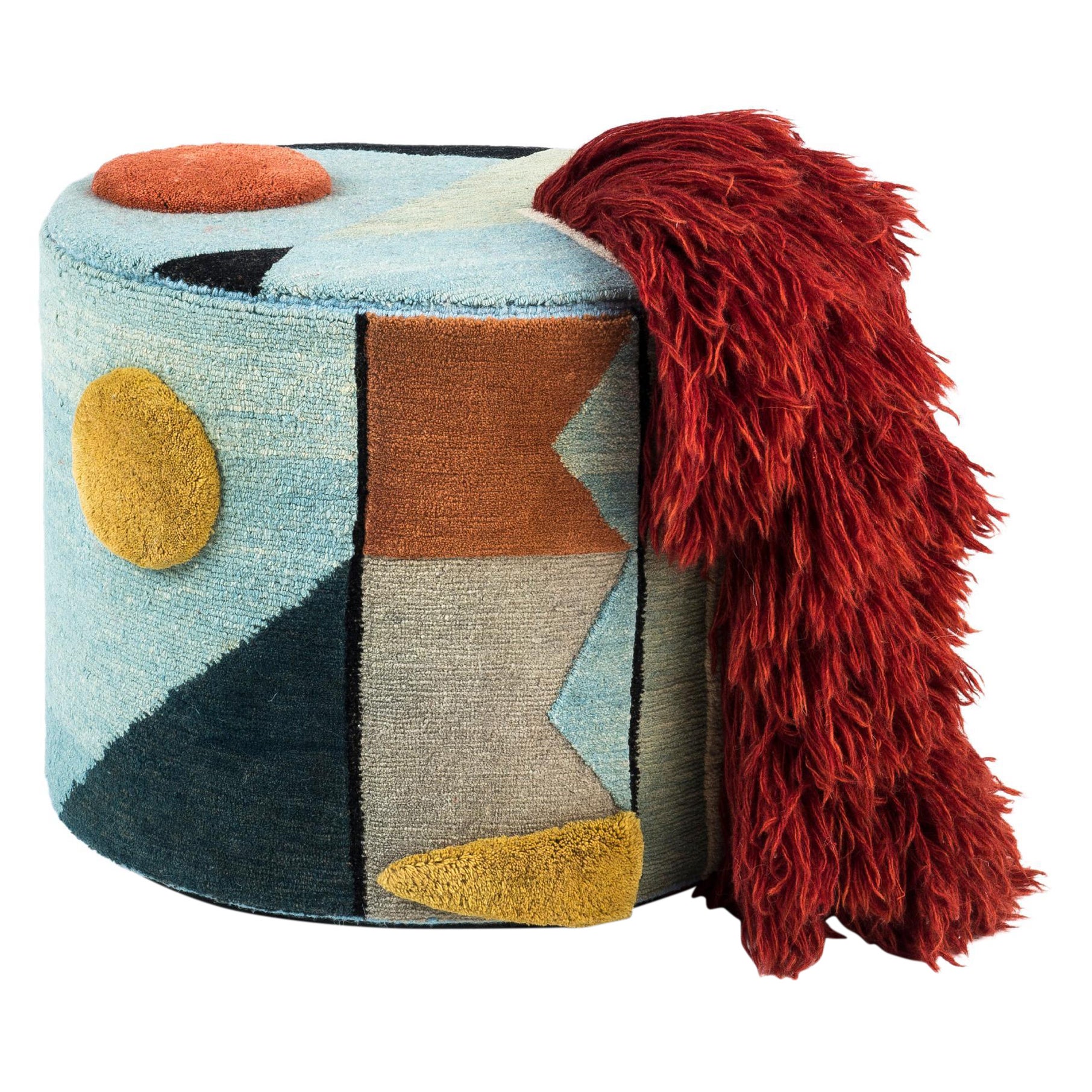 Pouf Charaktere Massimiliano by Lyk Carpet For Sale