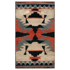 Vintage American Hooked Rug