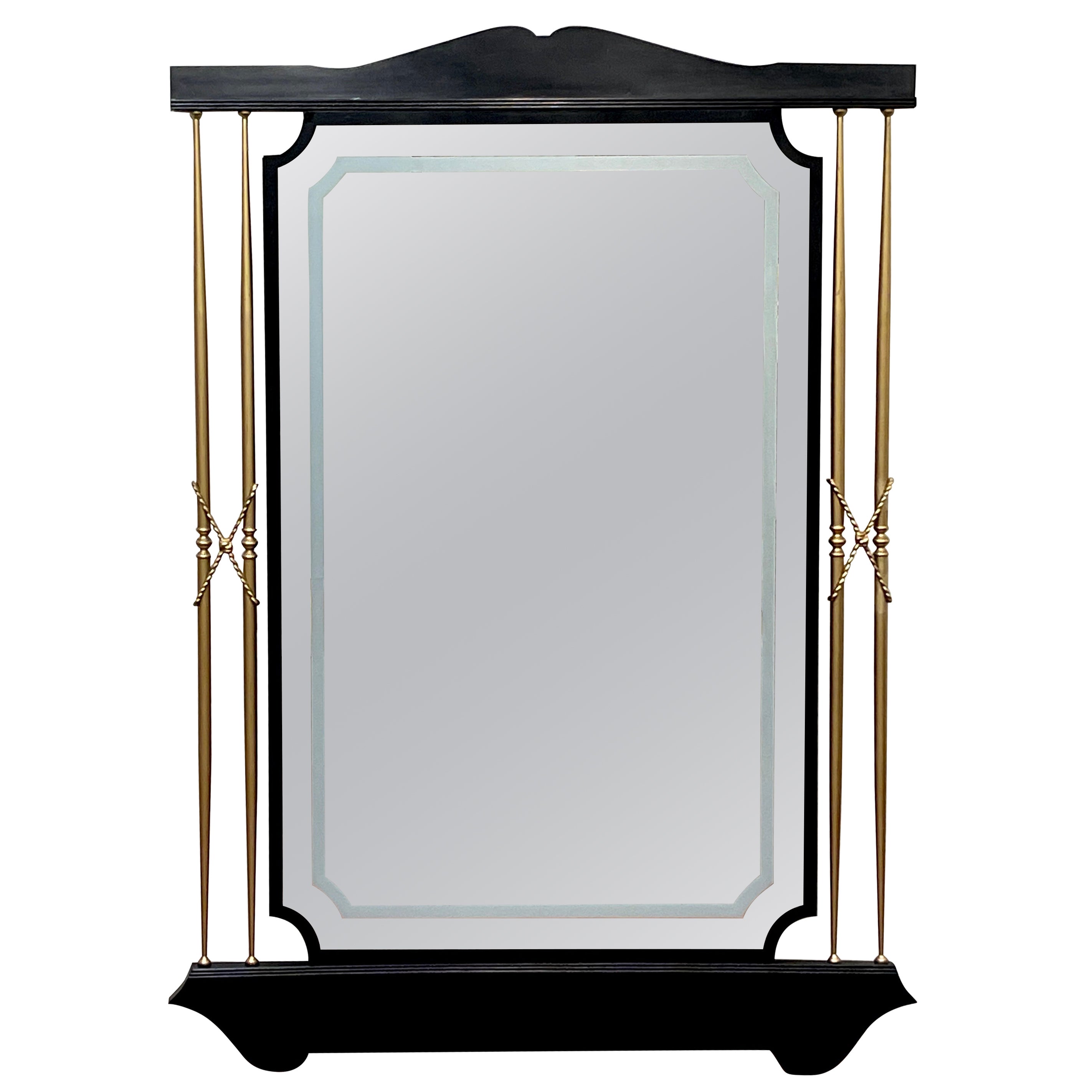 1950s Italian Modern Floor/ Wall Mirror