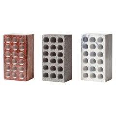 3er-Set Bricks von Estudio Rafael Freyre