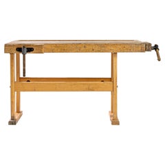 Antique Central European Carpenter’s Bench